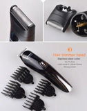 Kemei 6-in-1 Rechargeable Hair Beard Trimmer - Babybyrds