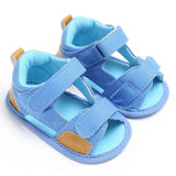 Baby Boys Toddler Canvas Infant Kids Girl boys Sole Crib Toddler Sandals Shoes sandals for boy - Babybyrds