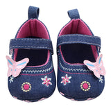 Baby Shoes Girls First Walker Butterfly Soft Sole Toddler Prewalker Shoes chaussures de bebe fille Walker sapato bebe menina - Babybyrds