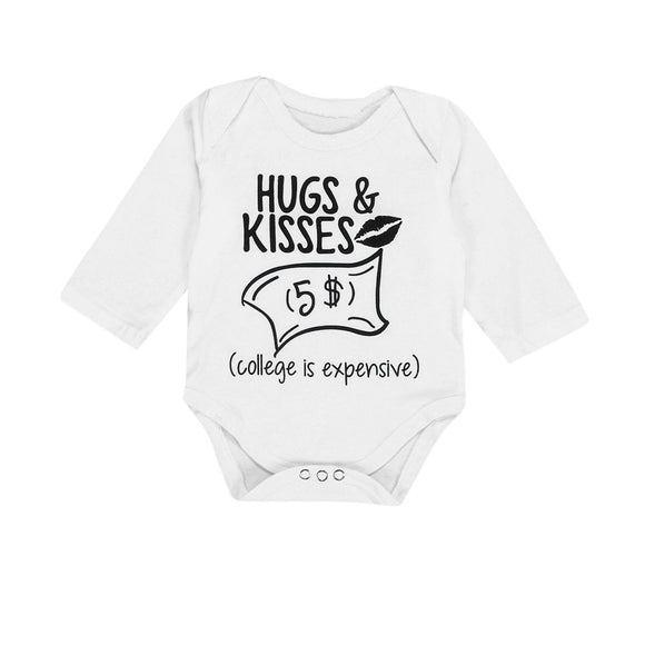 2017 Newborn Toddler Baby Boys Girls Clothes Tops Cotton Bodysuit Long Sleeve Jumpsuit Outfits Baby Girl Clothing Sunsuit - Babybyrds