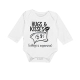 2017 Newborn Toddler Baby Boys Girls Clothes Tops Cotton Bodysuit Long Sleeve Jumpsuit Outfits Baby Girl Clothing Sunsuit - Babybyrds