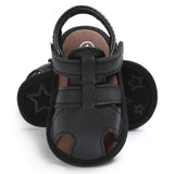 2017 Summer Child Shoes Boys Soft Leather Sandals Baby Boys Summer Prewalker Soft Sole PU Leather Beach Sandals Kids Sneakers - Babybyrds