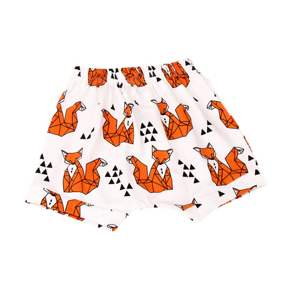 Baby Boys Girls Summer Shorts Boy's Cotton Shorts Kids Cute Harem Shorts Pants Children's Fashion Animal Printed Shorts 2017 New - Babybyrds