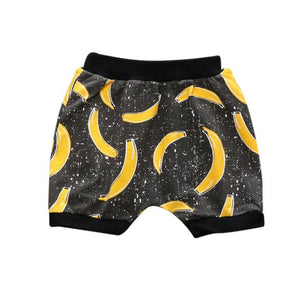 2017 Boys Shorts Girls Children Shorts Panda Shark Print Toddler Summer Beach Harem Shorts 2016 New Baby Kids Clothes Trousers - Babybyrds