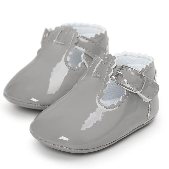 New Baby Moccasin Newborn Babies Shoes Soft Bottom PU leather Prewalkers - Babybyrds