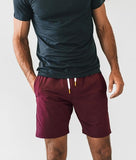 Crimson Plain Shorts - Babybyrds